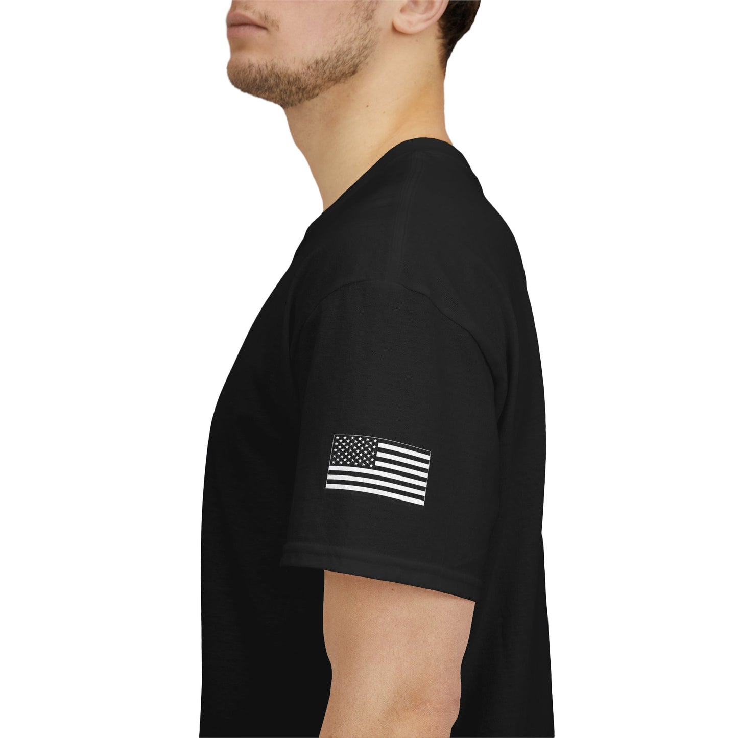 “Submission Ranch” Tee – Black (American Flag Edition)